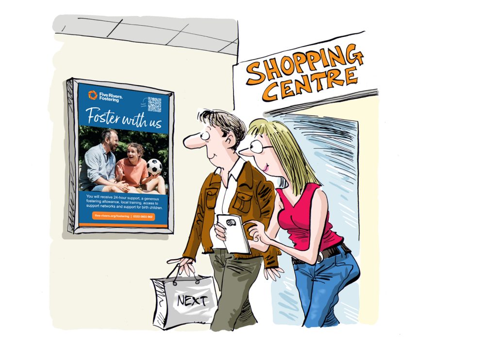 A1 Shopping Centre Poster Advertising